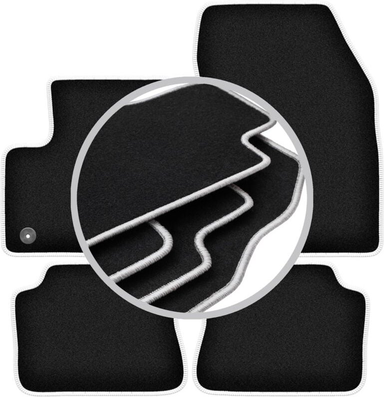 CARLUX-SILVER Autofußmatten für: Opel Mokka-E Crossover (2020-)