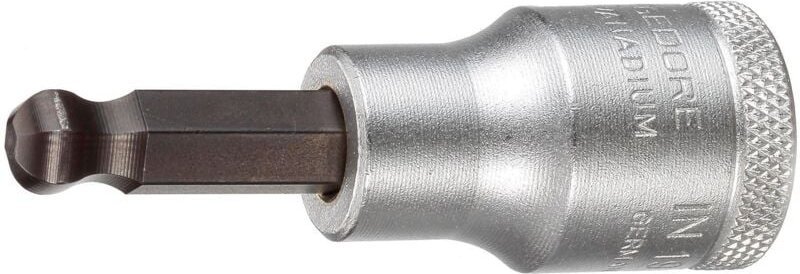 In 19 k 12 Schraubendrehereinsatz 1/2' Kugelkopf Innen-6-kant 12 mm