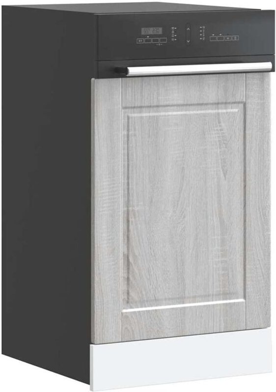 Geschirrspülerblende Porto Grau Sonoma 45x1,5x67 cm Vidaxl