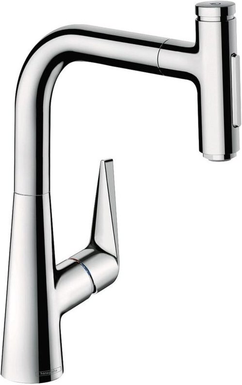 Talis Select M51 - Spültischarmatur Talis Select, mit ausziehbarer Brause, verchromt 72824000 - Hansgrohe