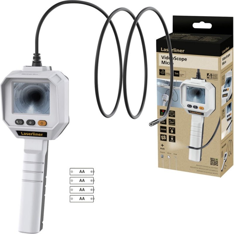 Laserliner - 082.259E Inspektions-Kamera Sonden-Ø: 5.5 mm Sonden-Länge: 1 m