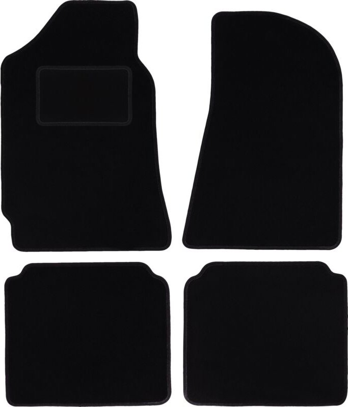 Thumbnail - Schwarze Veloursmatten für: FSO Polonez Liftback (1971-2002)