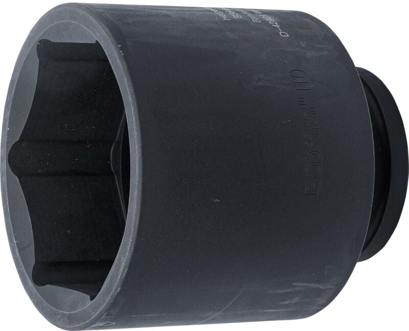 Bgs Technic - Kraft-Steckschlüssel-Einsatz Sechskant, tief Antrieb Innenvierkant 25 mm (1') sw 110 mm