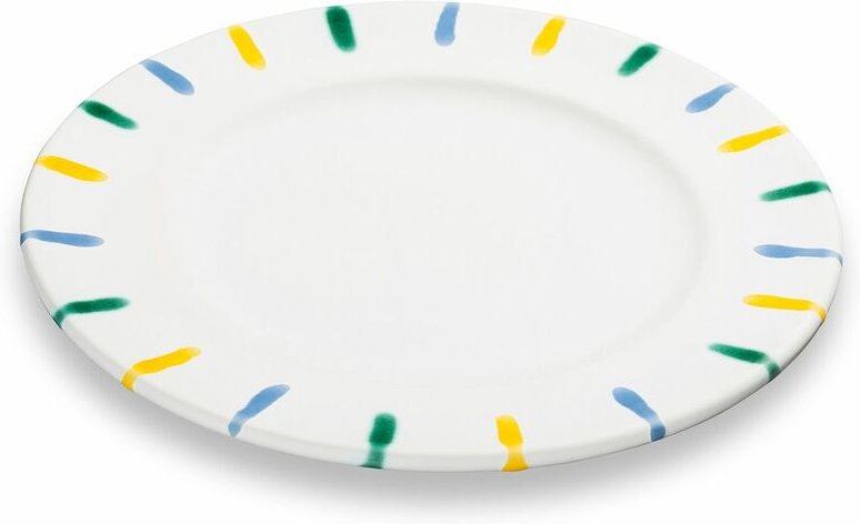 Gmundner Keramik - Buntgeflammt, Dessertteller Gourmet (Ø18cm)