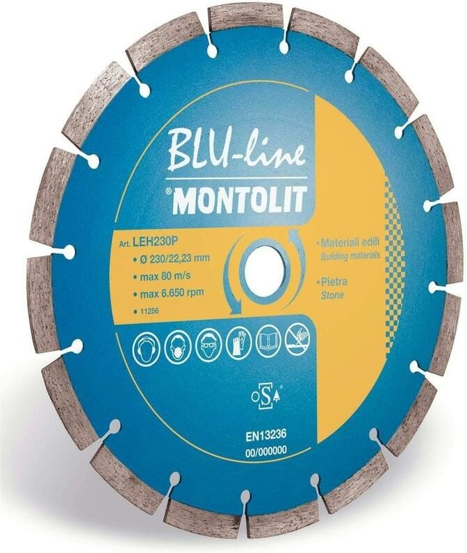 Diamantscheibe 650 Mm Fž£r Bau Industrie Montolit Lasermont Leh65037