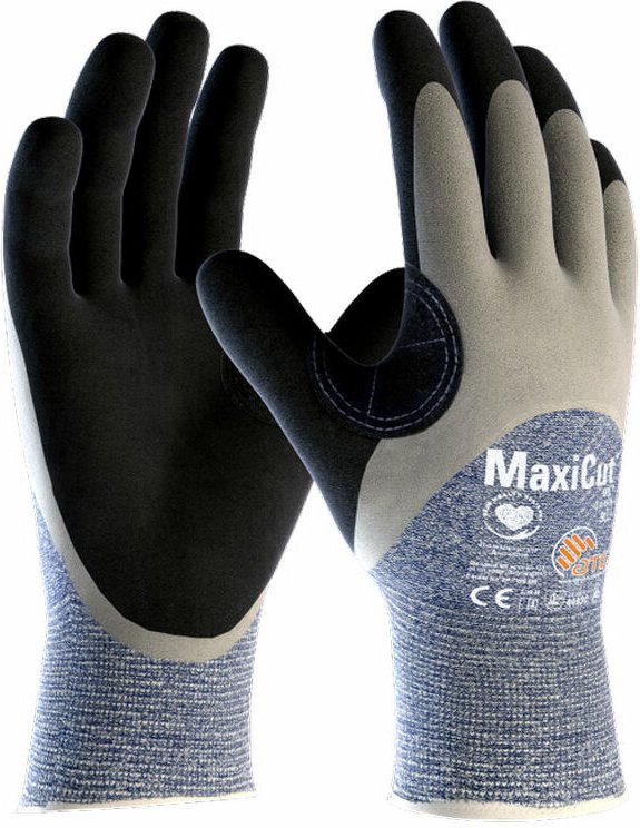 ATG - MaxiCut Oil 34-505 Arbeitshandschuhe - 8 (m) - Blau - Blau