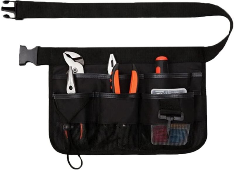 Thumbnail - Ahlsen Gartenwerkzeuggürtel, verstellbare Werkzeuggürteltasche, Werkzeuggürtel, 7 Taschen, 600D Oxford-Gewebe, wasserdic...