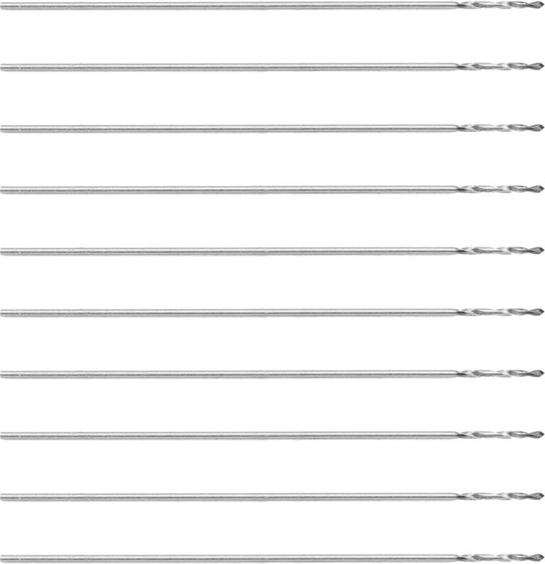 10 stücke Spiralbohrer Kleine Zylinderschaft Perlen Bohrmaschine Werkzeuge K10 0,3mm - Lntyq