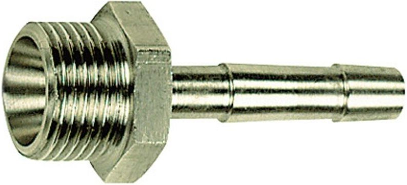 Einschraubschlauchtülle, g 1/2 a., für Schlauch lw 10, es 1.4571 - Riegler