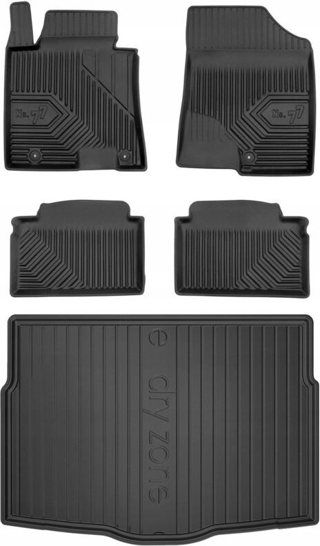 Thumbnail - SET 77 Fußmatten und Matten HYUNDAI i30 2 Schrägheck 2012-2016