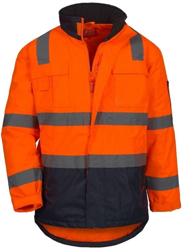 Motion tex viz Warnschutz-Parka neonorange xs - Nitras