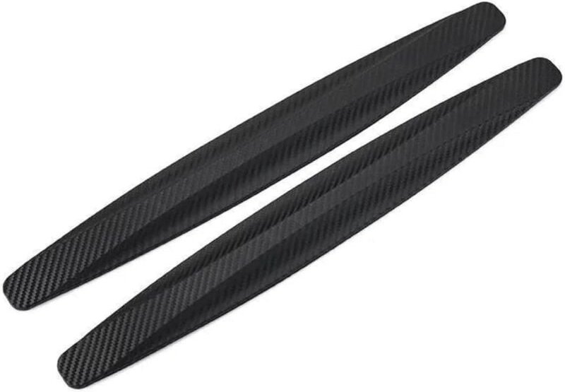 2Pcs Universal Auto Stoßstange Ecke Protector Anti-Kollision Gummi Stoßstange Wachen