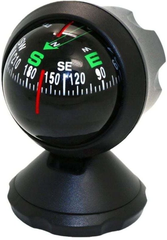 Auto-Kompass, Neigungsmesser, Auto-Führungskugel, Winkel, Neigungsmesser, Finder-Tool, Balancer, Messausrüstung für Auto...