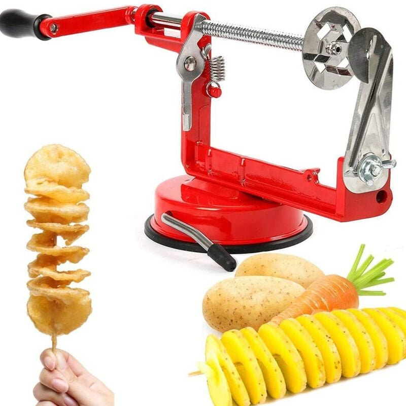 Rosvola - Wakects Potato Twister,Manuelle Spirale Kartoffel,Potato Twister Edelstahl Manuelle Spiralschneider Kartoffels...