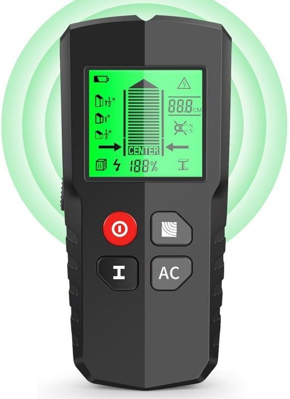 Thumbnail - Leitungsfinder Leitungssucher Wand Kabelfinder Leitungssuchgerät Ortungsgerät Wanddetektor Messgerät Wand Scanner Detekt...