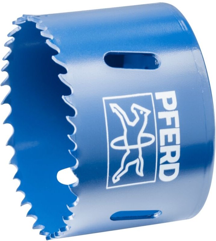 Bi-Metall Lochsäge Co8/M42 ø 65 mm Schnitttiefe 31 mm für Stahl, Edelstahl, Blech, Holz - Pferd