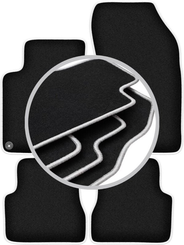 CARLUX-SILVER Autofußmatten für: Opel Mokka II Crossover (2020-)