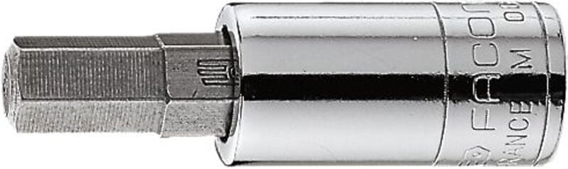 FACOM Schraubendreheinsatz, Antrieb Innenvierkant 6,3 mm (1/4), Abtrieb Innensechskant 5/32