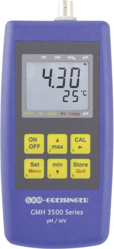 Greisinger - gmh 3551 Kombi-Messgerät pH-Wert, Redox (orp), Temperatur