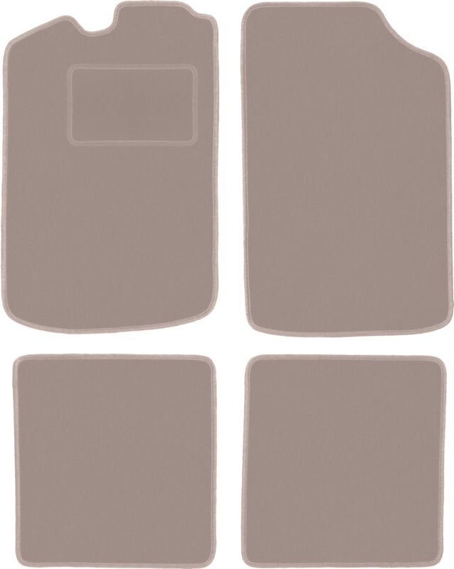 Beige Veloursmatten für: Volkswagen Golf I Fließheck (1974-1983)