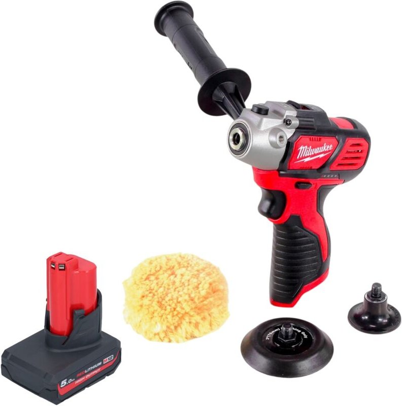 Thumbnail - Milwaukee M12 BPS-501 Akku Polierer 12 V + 1x Akku 5,0 Ah - ohne Ladegerät