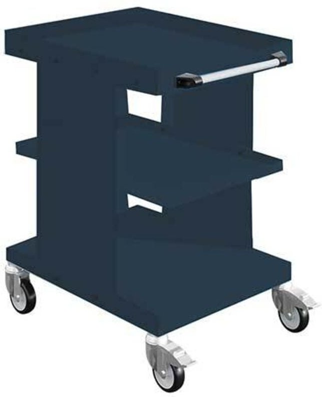 Werkstattwagen anthrazitgrau - 2 Platten - Tragkraft 150 kg - W020070021-GA