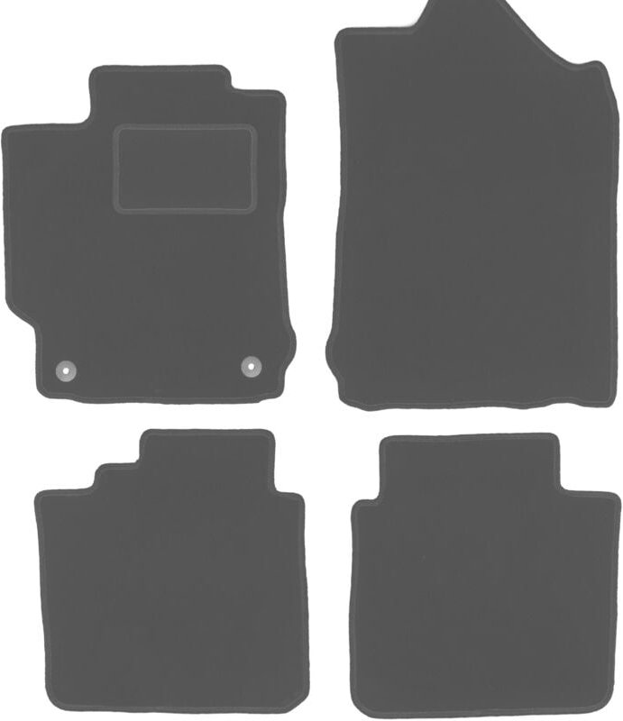 Graphit-Fußmatten für: Toyota Camry VIII XV50 Limousine (2011-2018)