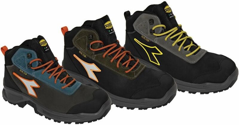 Diadora Cross Sport Diatex Mid S3 WR CI SRC Arbeitsschuhe - Blau - 37 EU