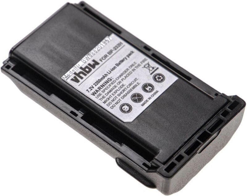 Vhbw - Akku kompatibel mit Icom IC-4011, IC-A14, IC-A14S, IC-F14, IC-F14S, IC-F15, IC-F15S Funkgerät, Walkie Talkie (225...