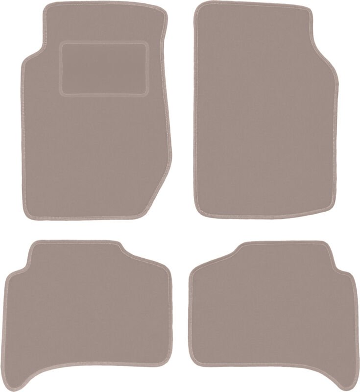 Beige Veloursmatten für: Kia Sportage I SUV (1995-2004)