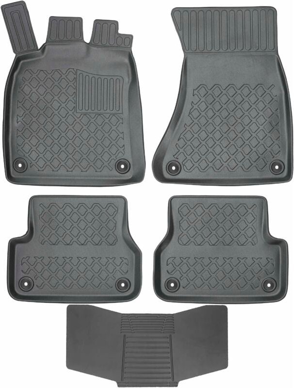 Matten ARISTAR 603200 + ABDECKUNG 251992 - Audi A6 C7 2011-2018 / Audi A7 Sportback 2010-2018 STOP. MONTAGE AV2 vorne un...