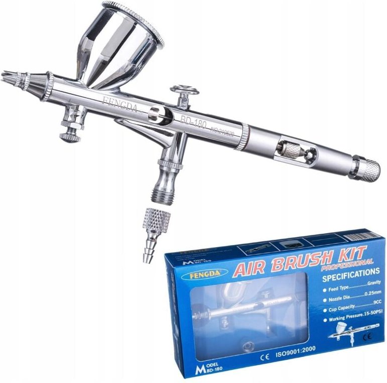 Professionelle Airbrush Mit 0,5-Mm-Düse, Doppelwirkungsmalerei