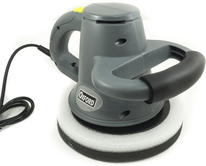 Trade Shop Traesio - Trade Shop - Elektrische Poliermaschine, 110 Watt, Wachs, für Auto, Motorrad, Boot, mit 240 mm Bode...