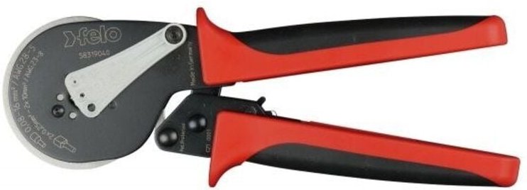 Crimpzange für Kabelhülsen 0,08 - 16 mm2