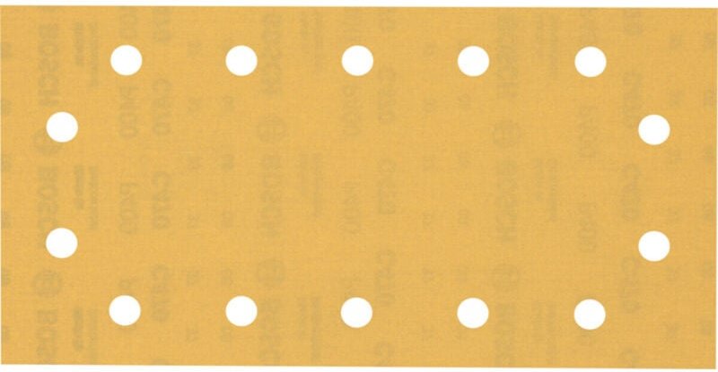 Expert C470 Schleifpapier mit 14 Löcher für Schwingschleifer 115 x 230mm g 400 10-tlg. für Exzenterschleifer 10 Stk - Bo...