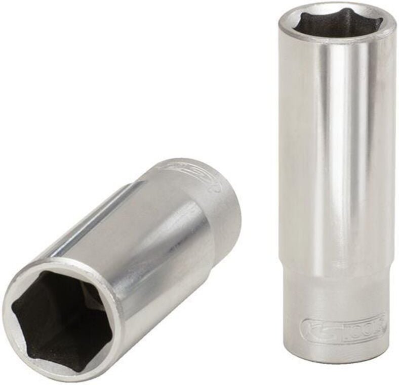 Thumbnail - KS-Tools 917.3836-E 3/8" 6kant-Stecknuss,lang,16 , 63mm lang, auf Hänger