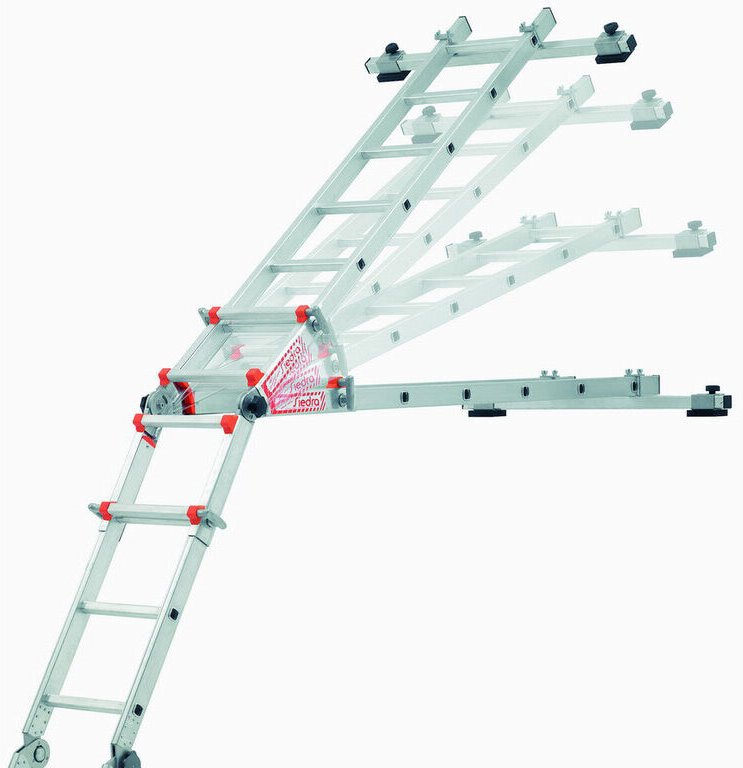 Siedra Wintergarten Glasdachleiter 988 mit Glasauflage 4x4 Sprossen