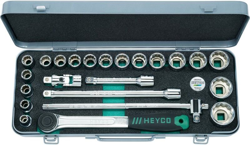 73-0310-M Steckschlüssel-Garnitur, 23-tlg., 1/2'