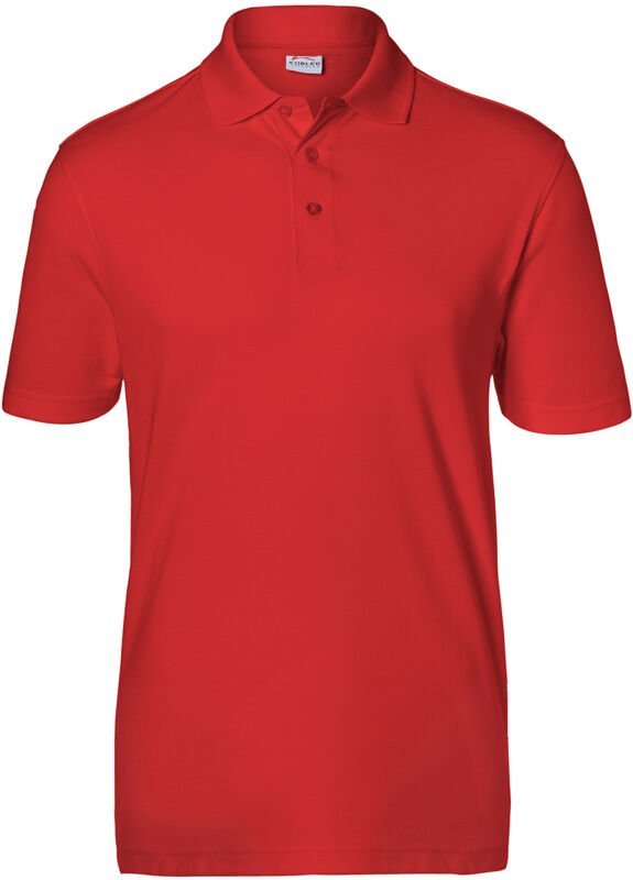 Kübler Polo shirts 5126 mittelrot Gr. m