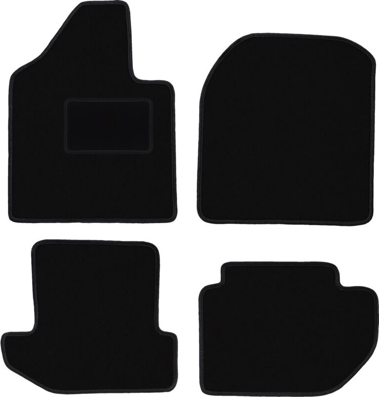 Schwarze Veloursmatten für: Suzuki Samurai Offroad (1981-1998)