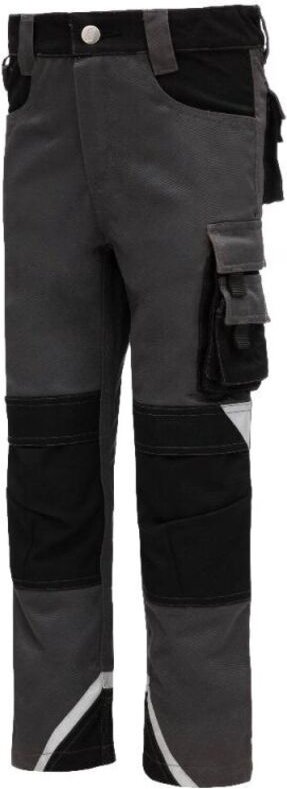 Outdoorhose motion tex kids lang 7612KIDS grau/schwarz Nitras Gr.134/140