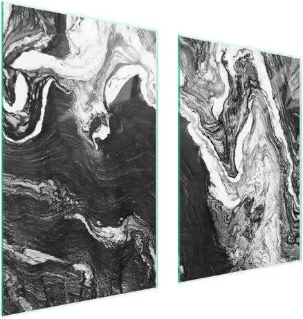 GLASSCHUTZPLATTE FÜR KÜCHE 65x52 MARMOR