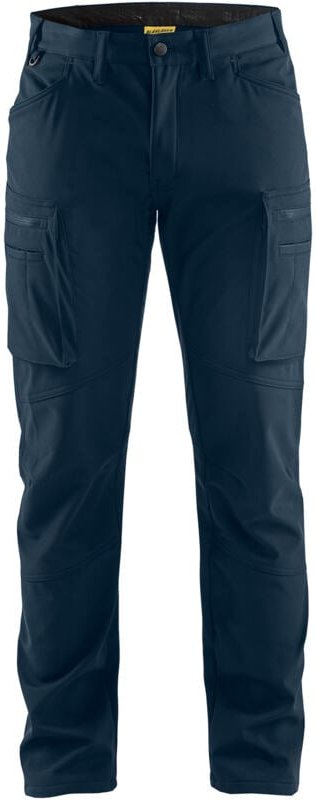 Arbeits-Softshell-Hose Stretch 1477 - Dunkelmarine 3XL - FR(56) - SE(C62) - Kurz