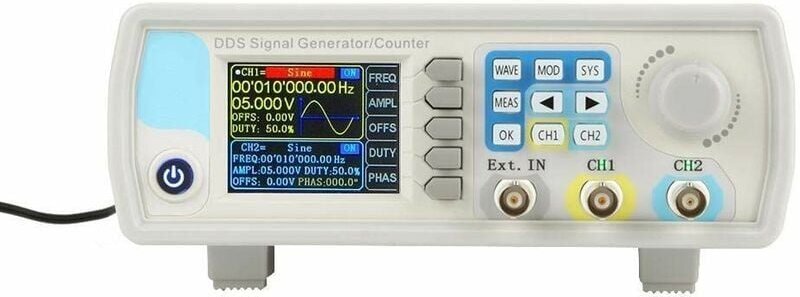 SNQ - Signalgenerator, JDS6600 DDS-Funktionsgenerator Digitaler Controller Sinusfrequenz-Arbiträrwellenformgenerator Sig...