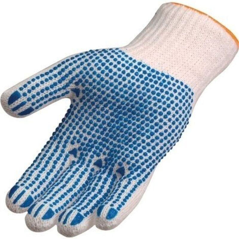 At 3620/9/10 Handschuhe Größe 9/10 weiß/blau en 388 PSA-Kategorie ii