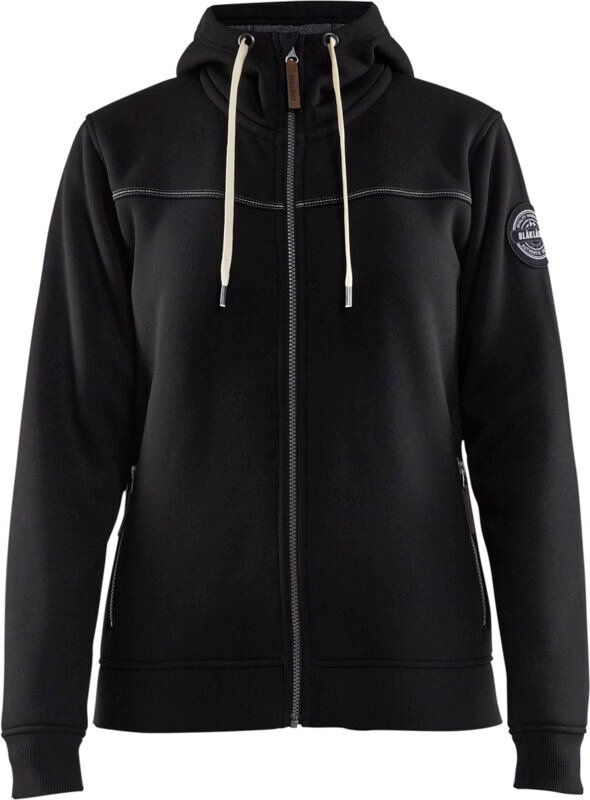 Arbeitskapuzen-Sweatshirt für Damen 4974 - Schwarz XXXL