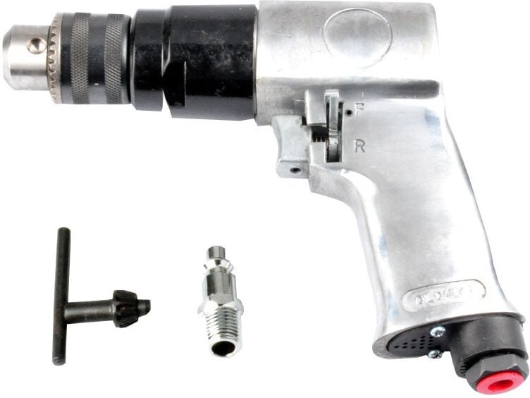 10 mm 3/8 Zoll umkehrbarer pneumatischer Bohrer mit Schlüsselbohrfutter, pneumatische Werkzeuge