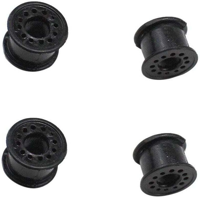 Tlily - 4-teiliges Schalthebelkabel, tragbare schwarze Kunststoffdichtung 4S6P7412AA für Fiesta Focus