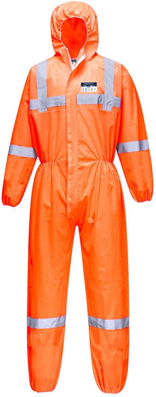 Pack mit 50 SMS-Vis-Tex-Kombinationen Typ 5/6 Orange M