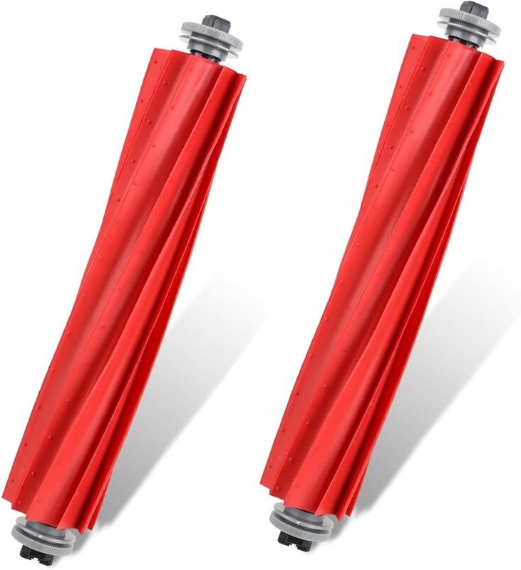 2er-Pack Original Roborock Zubehör – abnehmbare Hauptbürste aus Gummi für q Revo/S7/S7 Maxv/S7 Maxv Ultra/S7 Max Ultra/S...